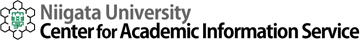 Center for Academic Information Service, Niigata University
